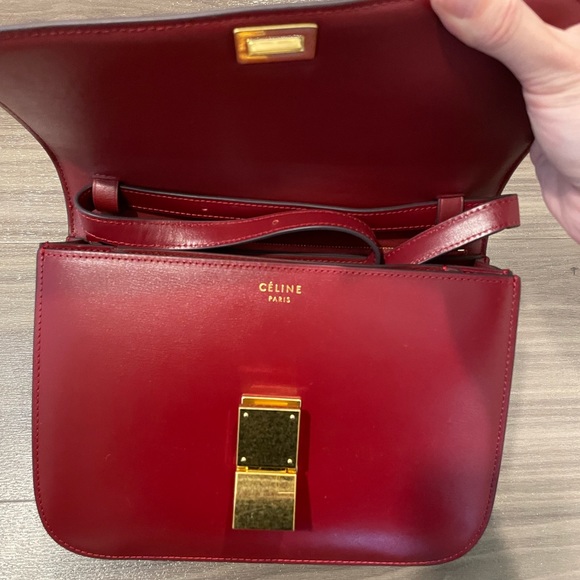 Cross body women ☪️eline box red - Picture 1 of 4